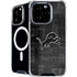 NFL Detroit Lions Black & White iPhone 16 Pro MagSafe Case